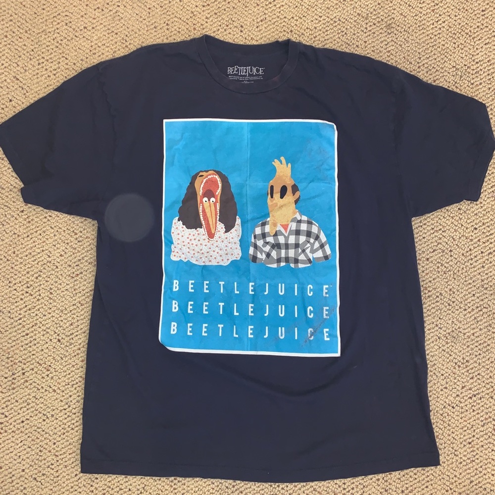 Urban outfitters beetle juice graphic tee